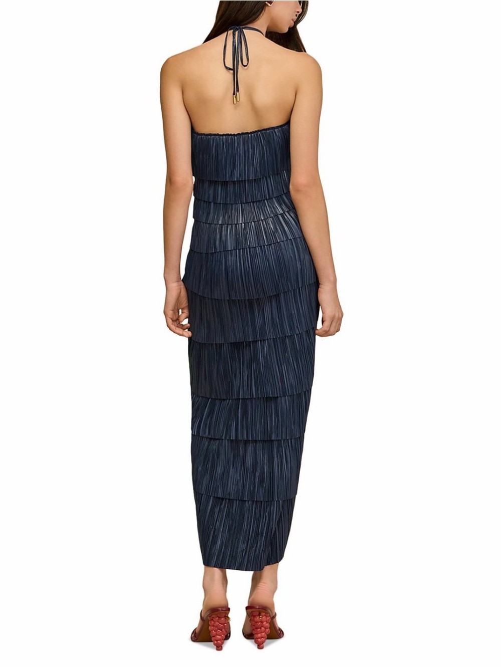 Cult Gaia
Patrizia Tiered Midi Dress in Deep Lake. Worn once! - Picture 6 of 8
